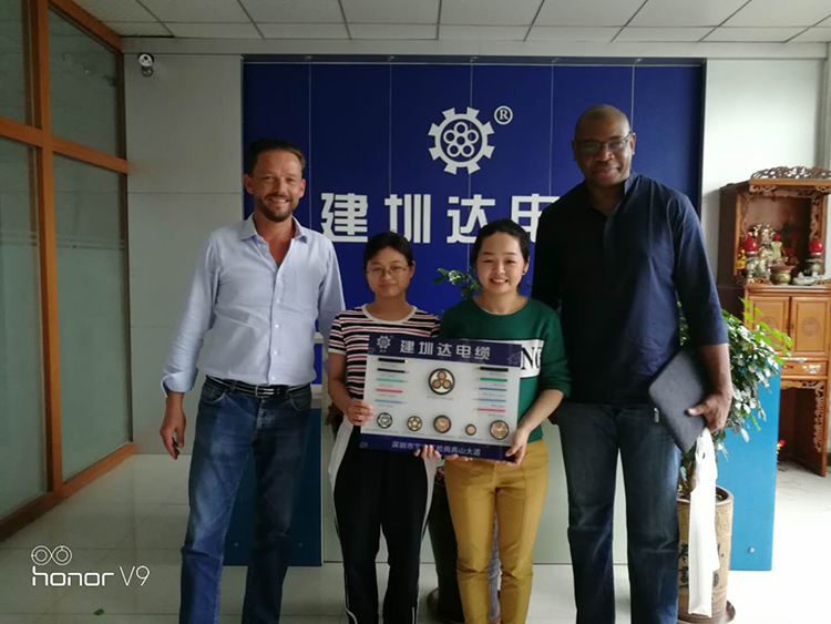 建圳達(dá)電纜津巴布韋客戶見證 建圳達(dá)電纜津巴布韋客戶見證