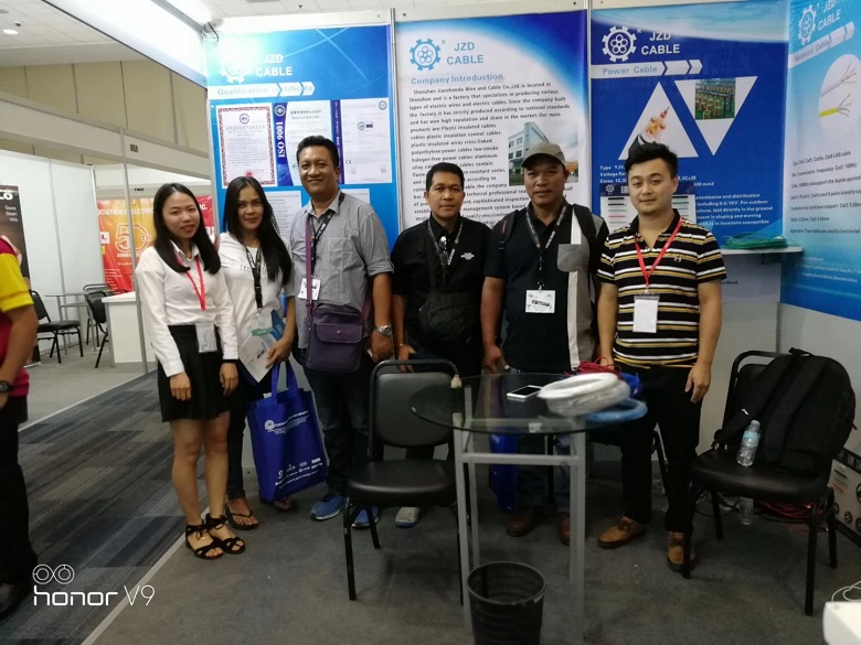 深圳市建圳達電線電纜有限公司2018年8月28日馬來參展回顧 深圳市建圳達電線電纜有限公司2018年8月28日馬來參展回顧