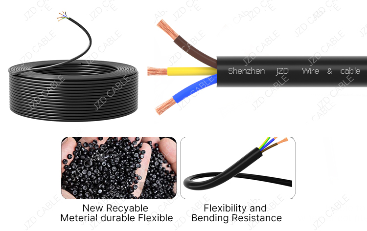 H03VV-F/H05VV-F Cable